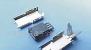 IEEE1394-6P公镀金电脑连接器/插头