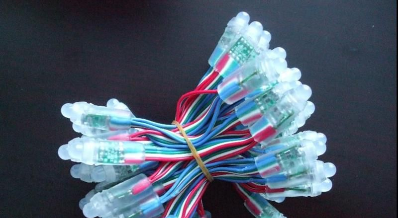 厂家直销 LED外漏灯串 LED铁皮穿孔灯 LED防水外漏灯串 LED灯串