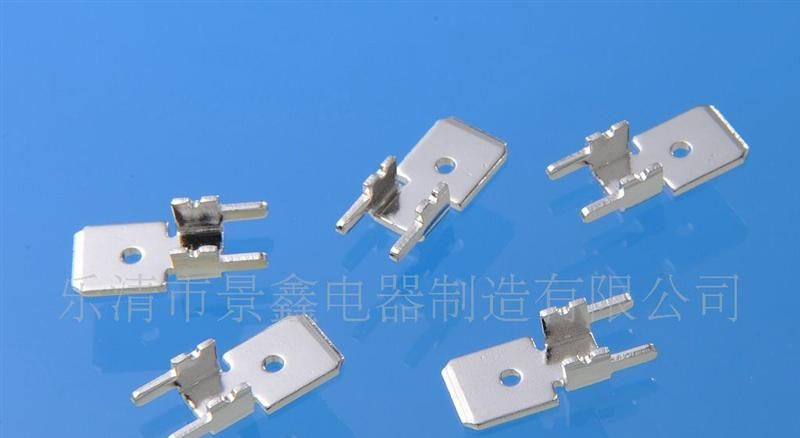 厂家直销6.3 黄铜H型线路板插片