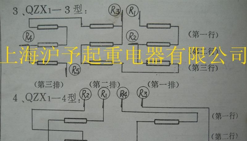 QZX1-4、矿用电阻器、起重调整电阻器、一相开路电阻器、电阻元件