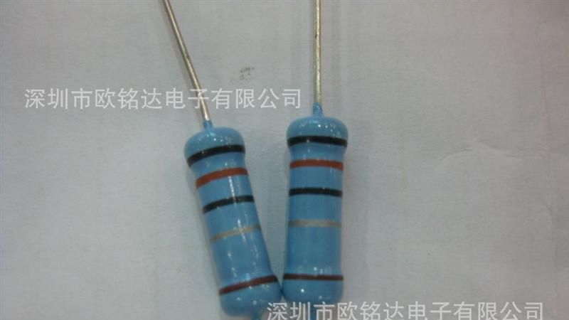 特价金属膜电阻2WF  1%  0.3R  铜脚
