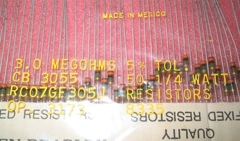 美国AB DALE VISHAY  1/4W 0.25W 进口 碳芯 碳膜电阻【全系列】