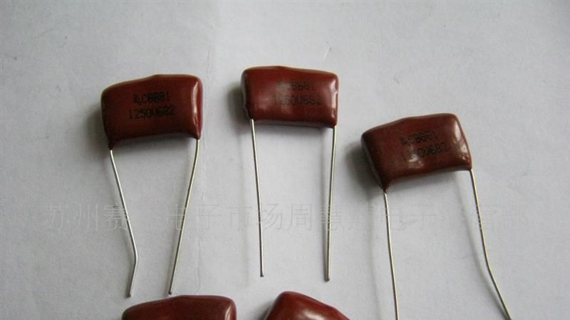 CBB81电容器节能灯,镇流器,彩电电容,直流、682 1250V