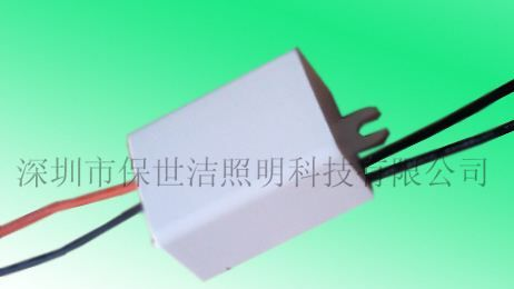 3*1W外置LED天花灯恒流电源LED驱动电源深圳厂家直销