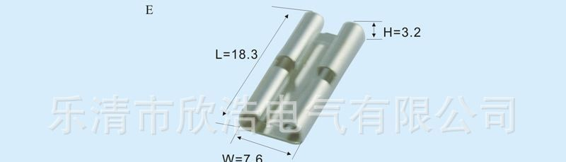 接线端子BX625-S6.3*0.8—保险端子、汽摩家电接插件,乐清连接器