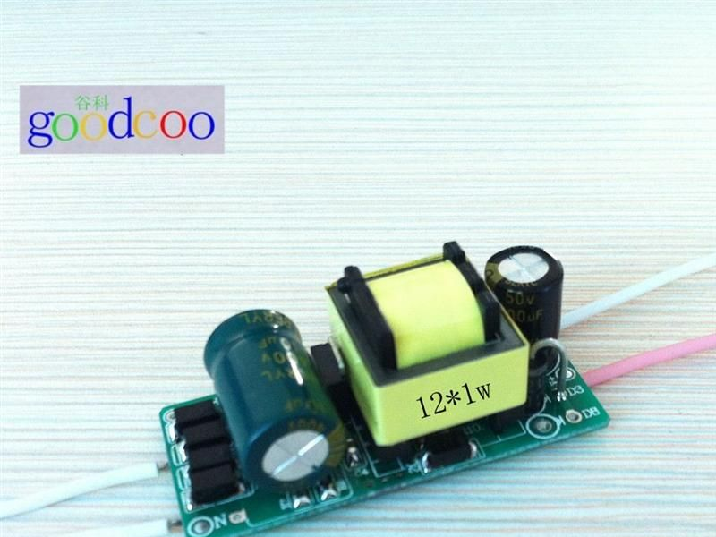 LED驱动电源12*1W