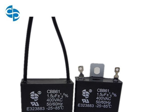 CBB61电机启动类低损耗高阻抗自愈性薄膜电容器