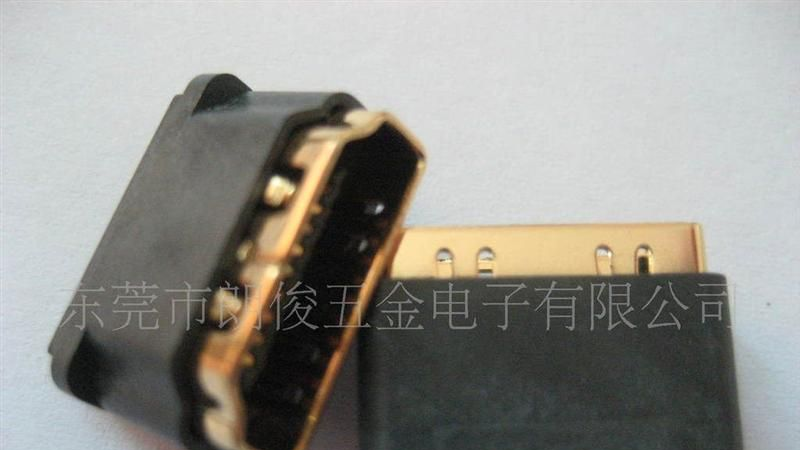 HDMI 母头连接器焊线式不带PCB板,HDMI 连接器