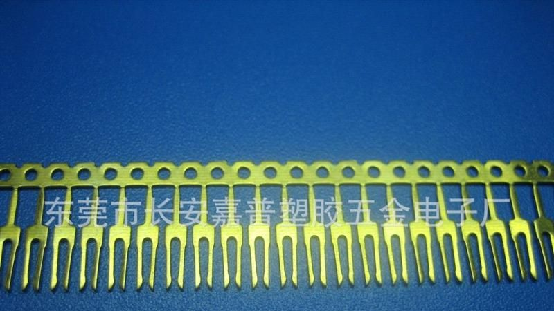 供应2.54间距 8.5塑高Y型排母端子 180度直插