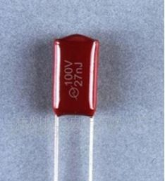 全系列红色牌子涤纶电容，CL11