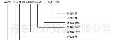 WZPM系列风力发电机用铂热电阻传感器