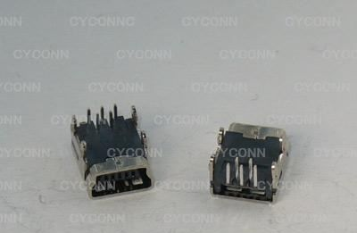 MINI USB 5P母座 90度 手机插座