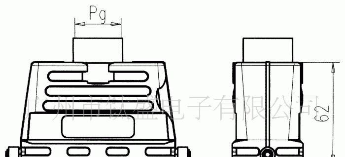 矩形连接器