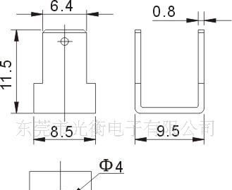 五金端子焊接端子187/110/连接器接插件端子台