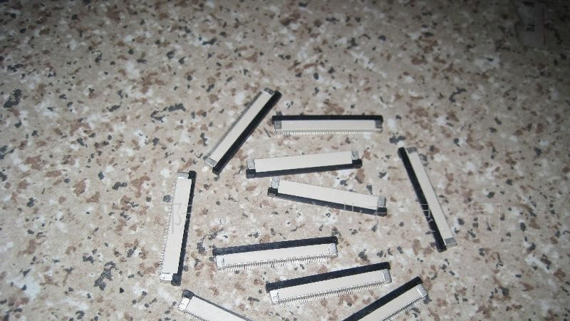 FPC0.5mm-50P系列连接器插座头，上/下接触,厂家直销1.0mm,0.3mm