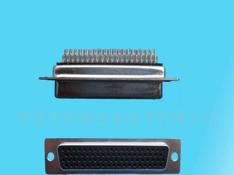 供应D-SUB HD78母传统焊线式连接器
