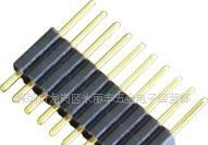 1.27mm  180°直插  单排排针 ，塑高4.0mm（单排排针排母）