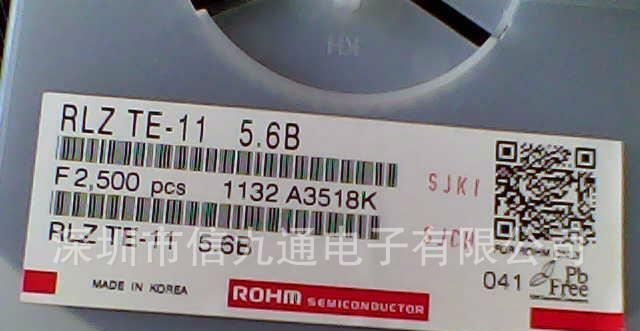 供应权新原装ROHM二极管RLZTE-115.6B