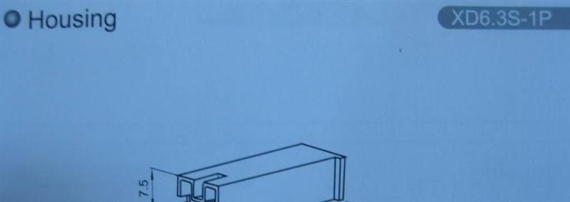 供应XD6.3S微波炉系列连接器 接插件 针座