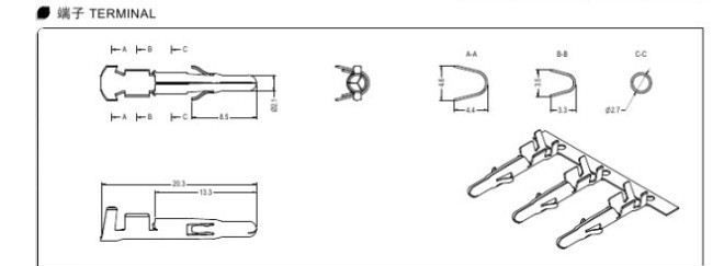 63080 连接器接插件