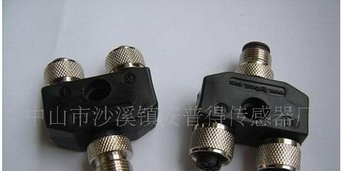 M12分线器、T型分线器、连接器（3P-8P可选，1公2母型）