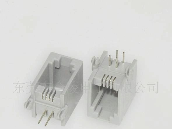 【厂家直销 大量供应】RJ11电话插座连接器（图）