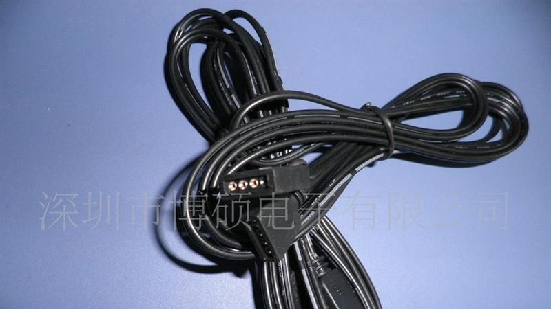 厂家供应LED灯条连接线  LED公母连接线  LED灯管连接线