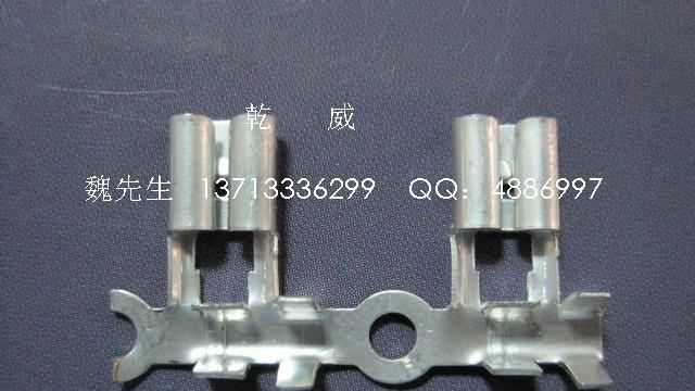 乾威供应4.8、6.3旗型端子、4.8弯端子、205旗插端子