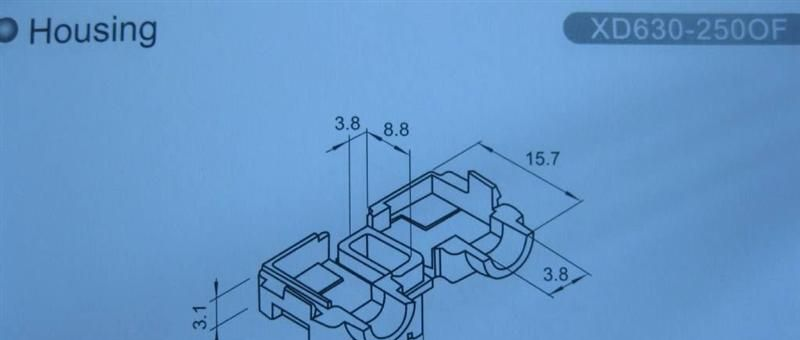 供应XD630-250旗形硬护套系列 接插件 针座