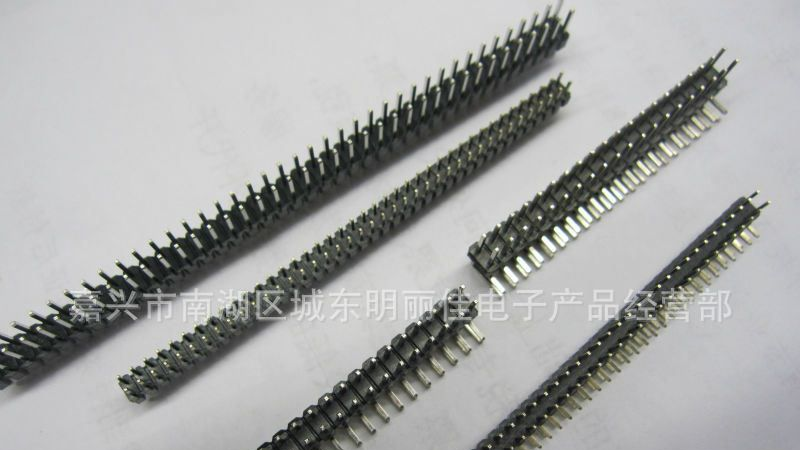 供应弯脚2*40*2.0排针/排母/排线