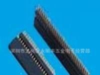 2.54mm 双排排母 180° DIP、塑高11.0mm、加塑胶