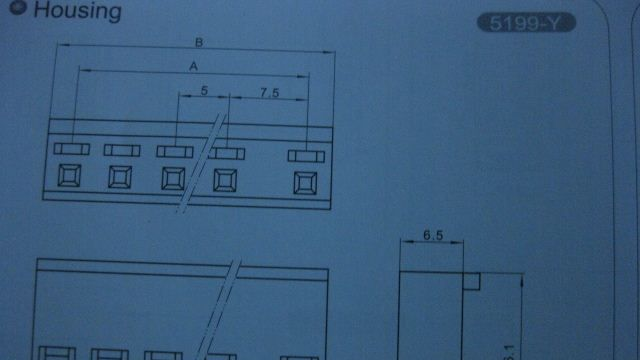 供应5199条形连接器 接插件 针座