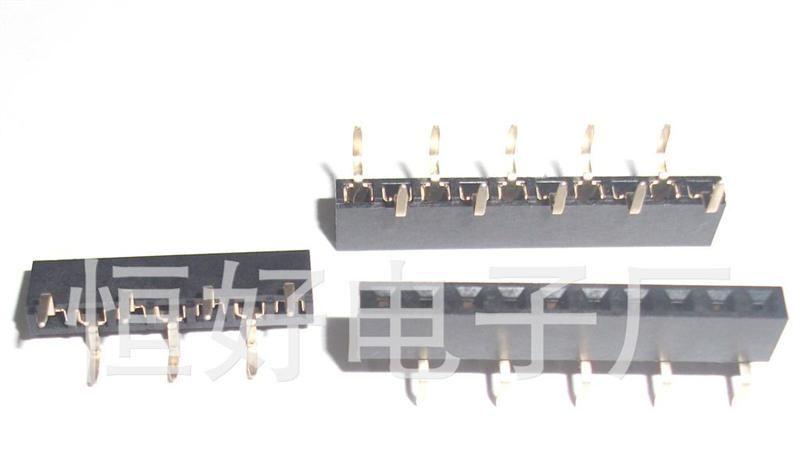 东莞排母2.0 2.54 单排 双排 蜈蚣脚 欢迎订购