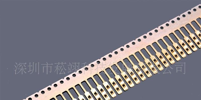 镀金2.54间距端子(图)