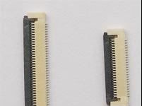 0.5mm间距,1.5mm高,掀盖式,下接触,FPC连接器