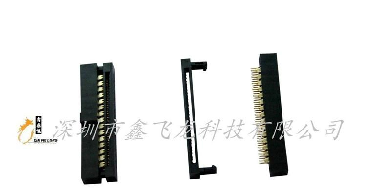 1.27IDC 1.27FC插头插座 1.27*1.27 IDC压排刺破式连接器