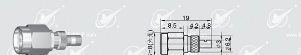 软电缆连接器--SMA-C-J1.0-1