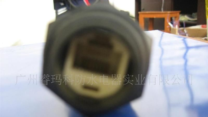 厂家直供 生产8芯水晶头 防水连接器