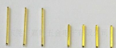 现货供应排针用四方针，黄铜表面镀锡或镀金