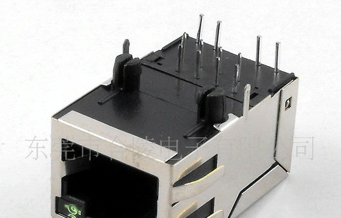 【大量供应】 RJ45连接器 母座 插座 带滤波器 /变压器 带灯