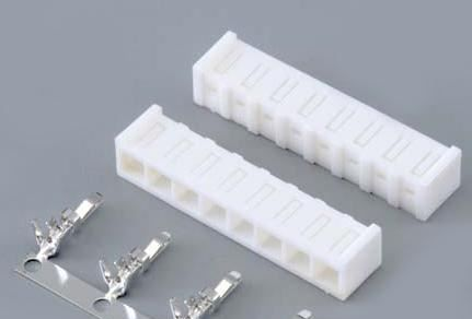 供应白色打端子连接器，线材加工