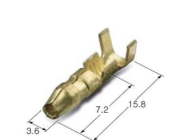 KET连接器ST750130-3端子Φ4.56系列