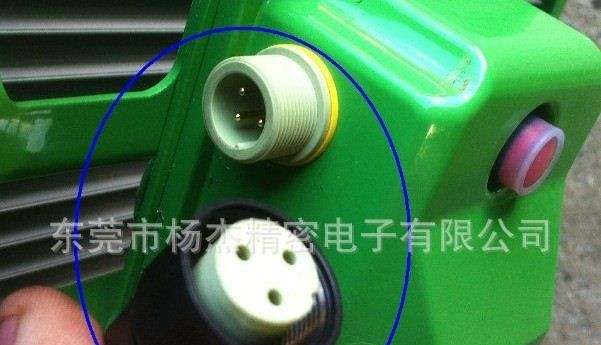 厂家供应高精密线对线,隧道照明3芯IP68防水连接器