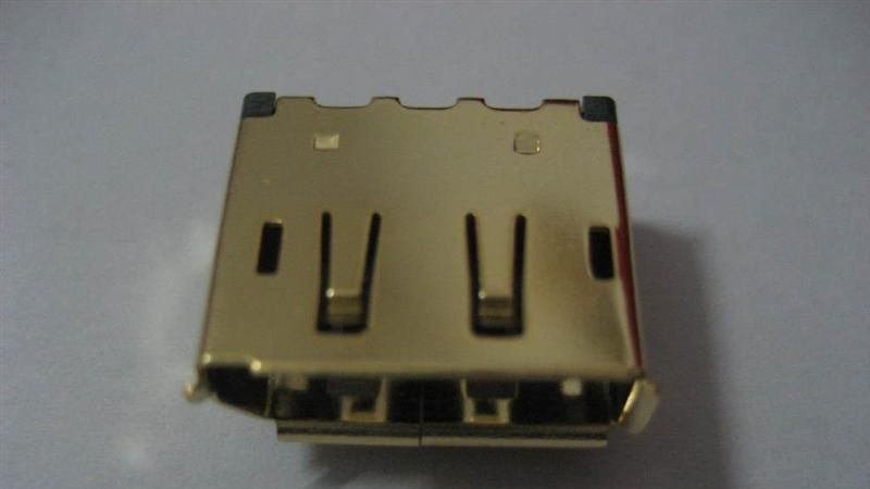 【现货供应】HDMI 公/母头连接器子 A TYPE自动焊接式