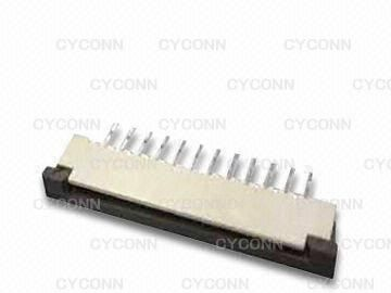 FPC连接器 1.0mm 4-30P 上接SMT