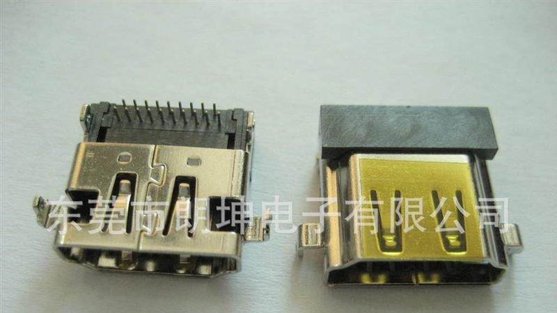 【热销】HDMI母头连接器/反向沉板式