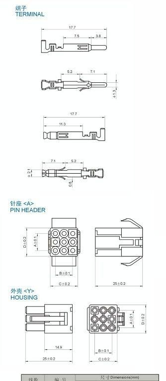 供EL间距条形连接器（图）