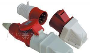 供应5心380伏插头插座（36A）