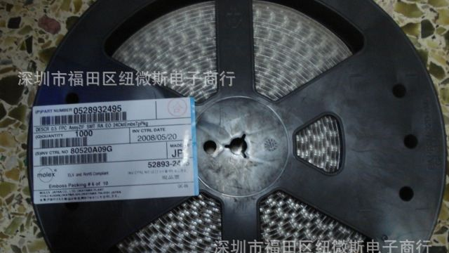 供应MOLEX 连接器 52893-2495，欢迎来电咨询！