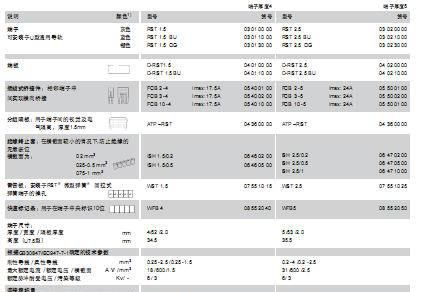供就上海航同弹簧式端子RST2.5